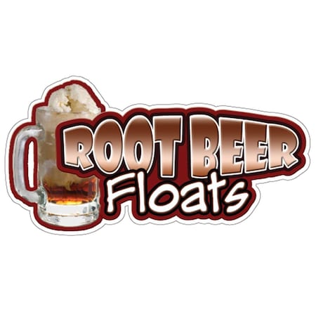 Amistad Root Beer Floats Concession Decal - Stand Trailer Cart AM3940677